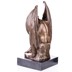 Ördög - bronz szobor márványtalpon képe