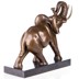 Elefánt bronz szobor képe