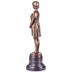 Lány - bronz szobor, Art Deco képe
