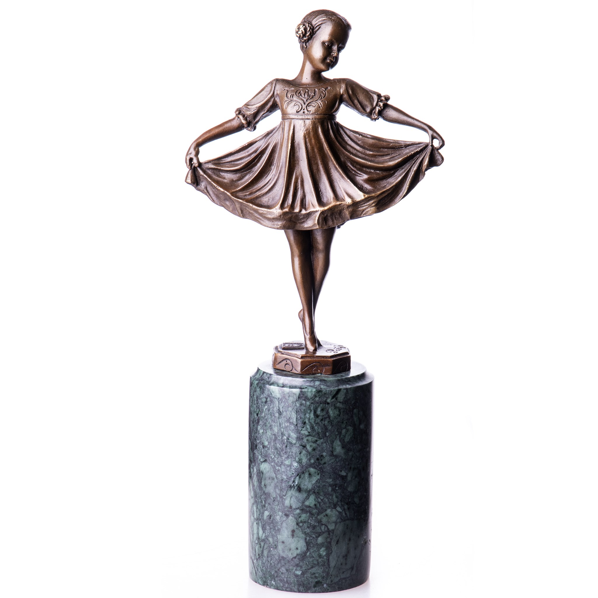 Kép a Balerina - bronz szobor, Art Deco