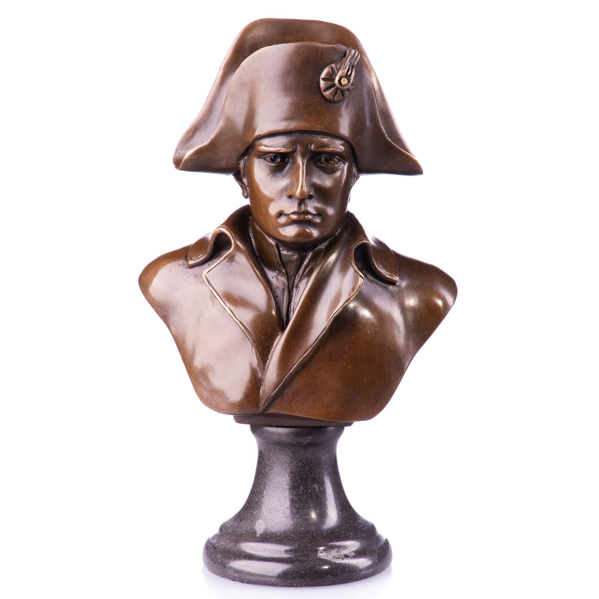 Napoleon - bronz mellszobor képe