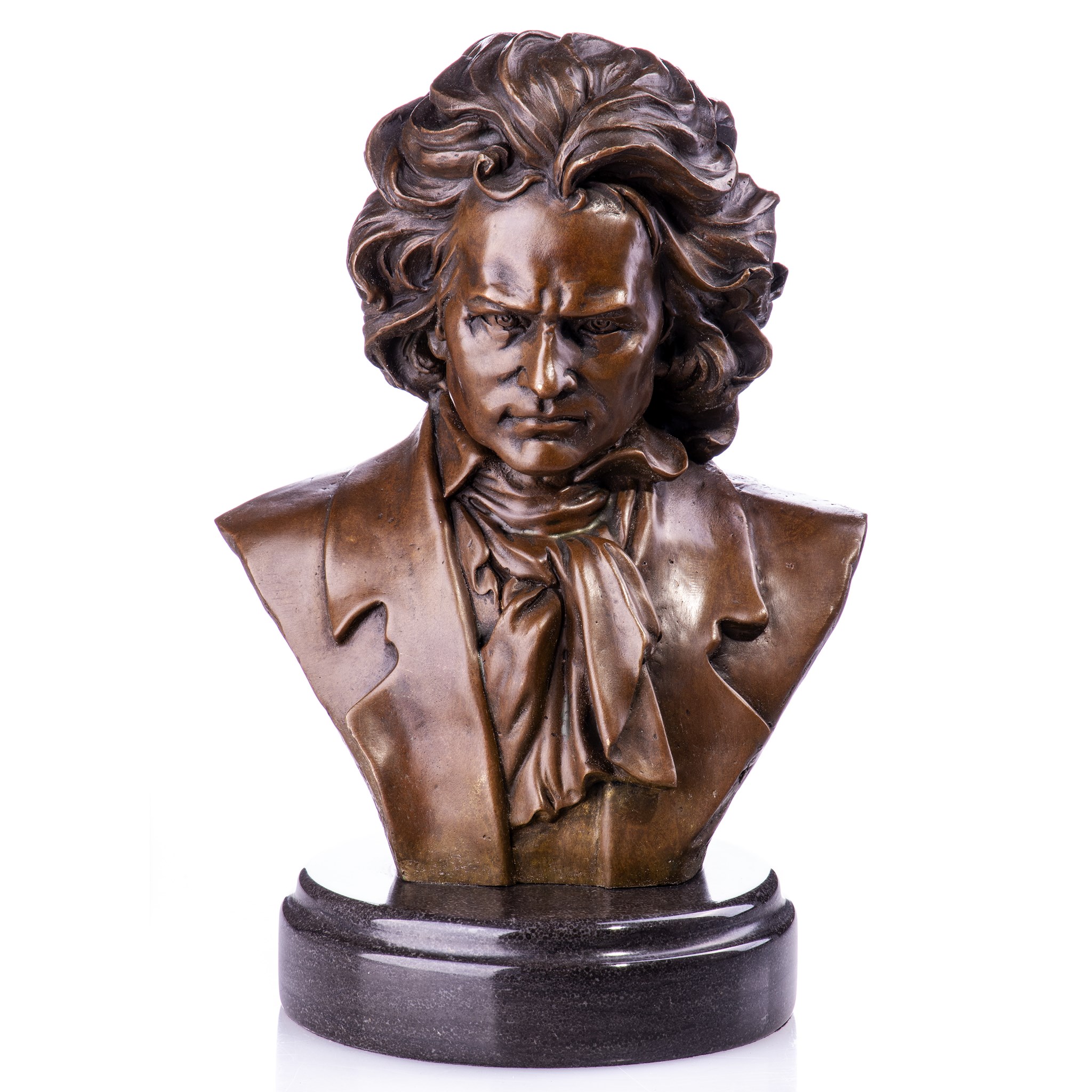 Kép a Beethoven - bronz mellszobor
