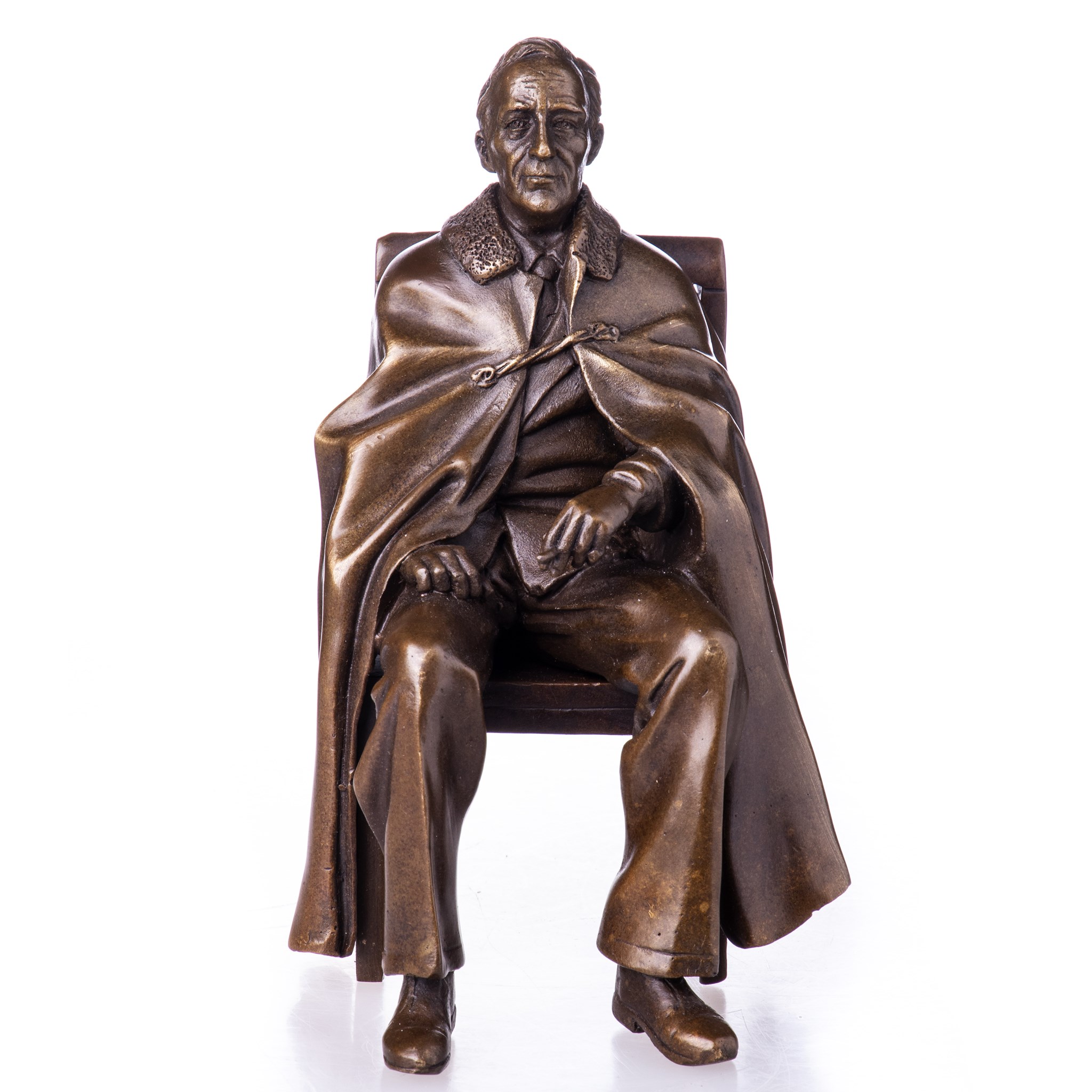 Kép a Franklin D. Roosevelt amerikai elnök - bronz szobor