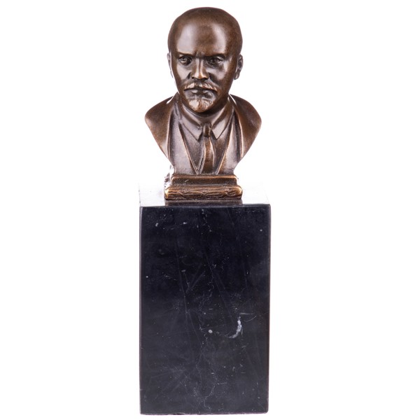 Lenin - bronz mellszobor márványtalpon képe
