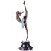 Balerina bronz szobor képe
