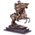 Napóleon lovon - bronz szobor  képe