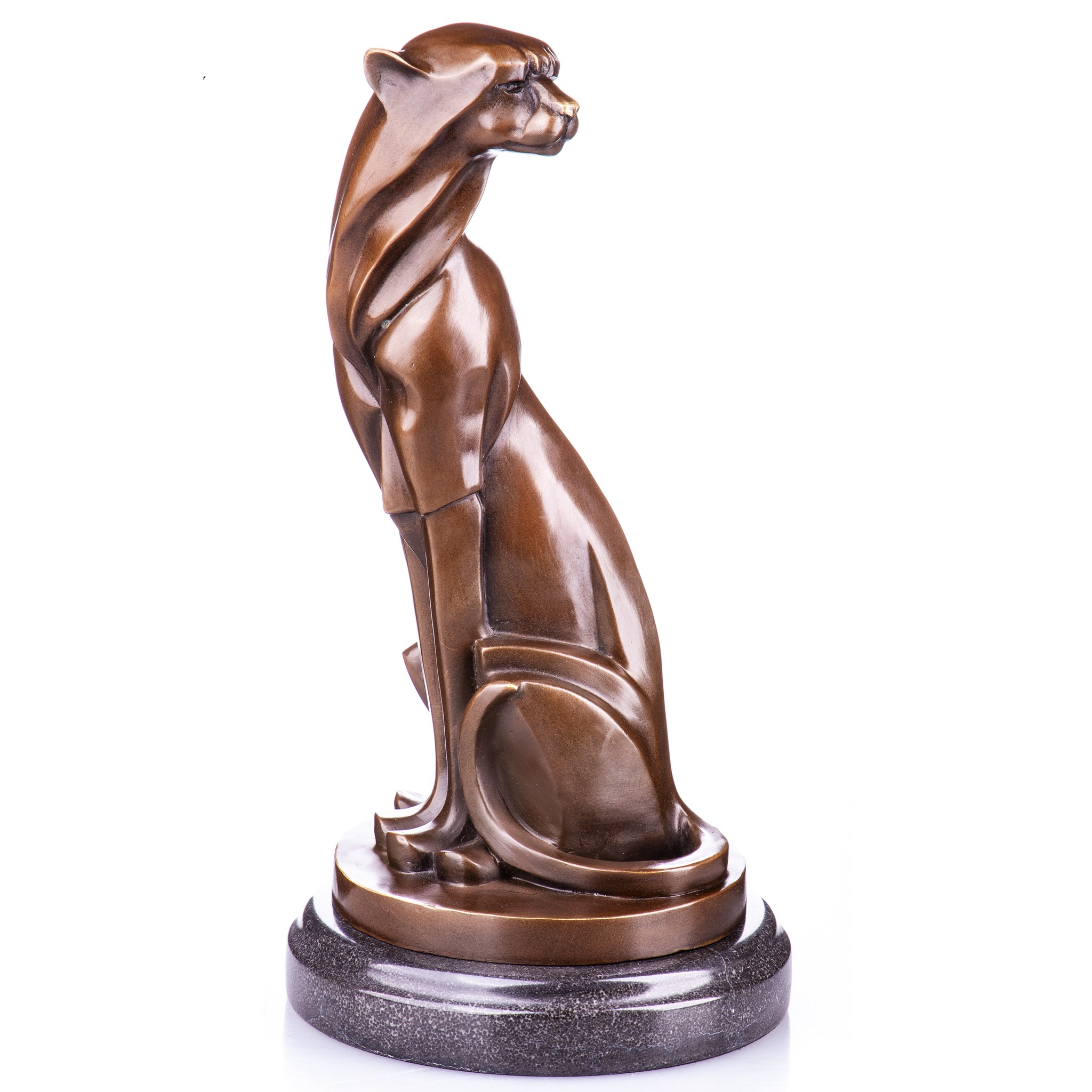 Kép a Párduc - modern bronz szobor