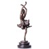 Flamenco táncosnő - bronz szobor képe