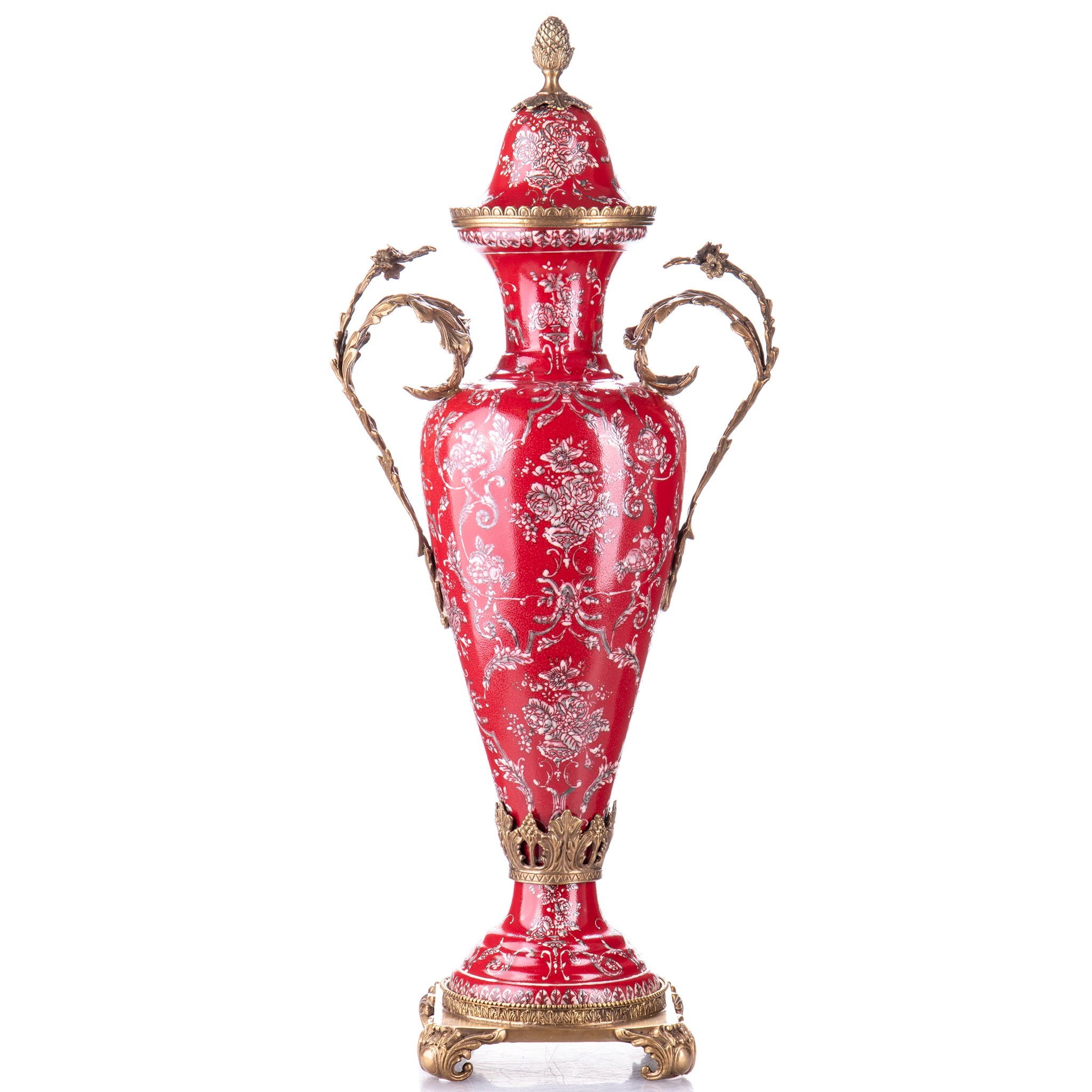 Kép a Porcelán-bronz váza
