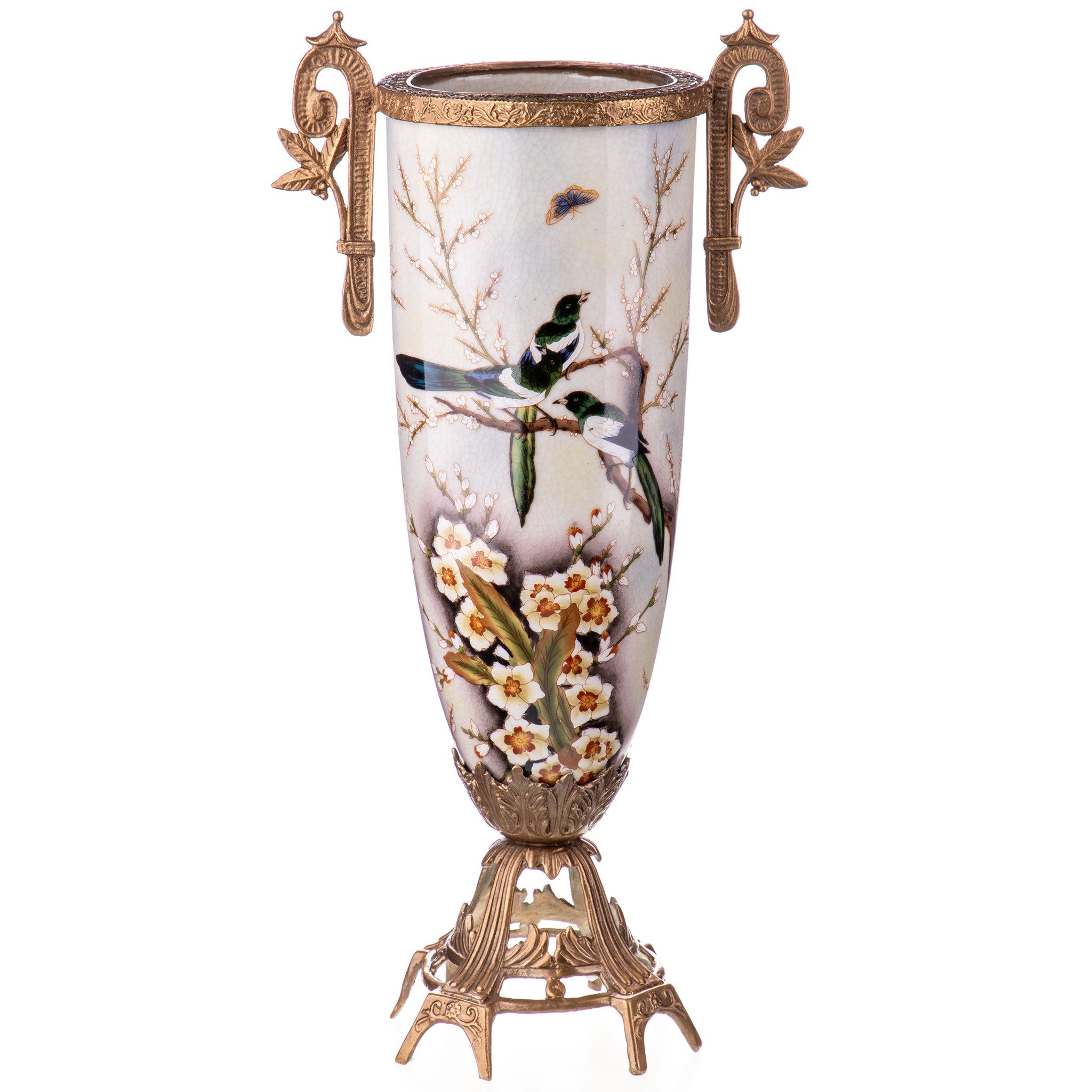 Kép a Porcelán-bronz váza