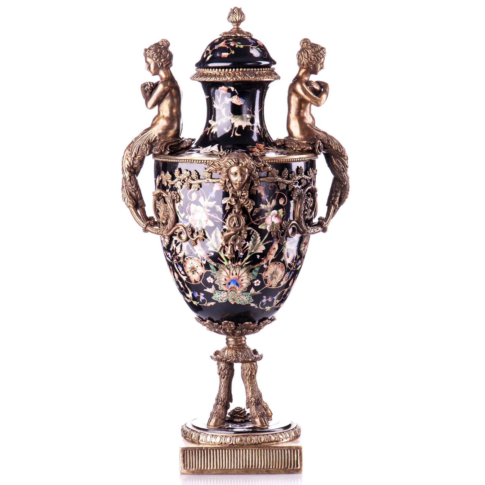 Kép a Porcelán-bronz váza