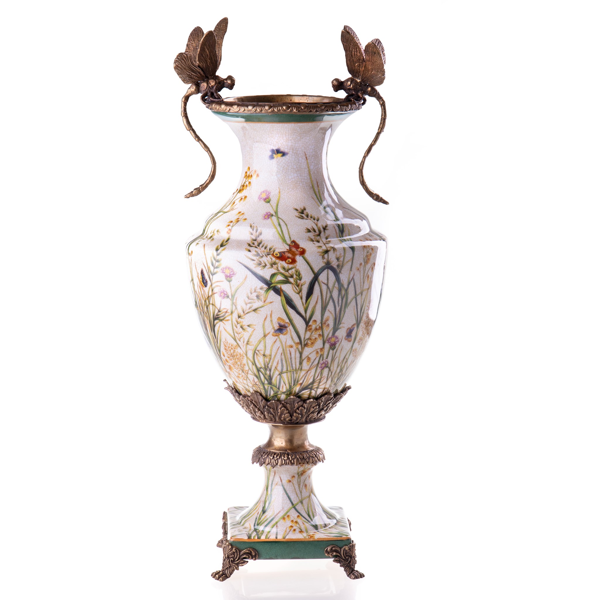 Kép a Porcelán-bronz váza