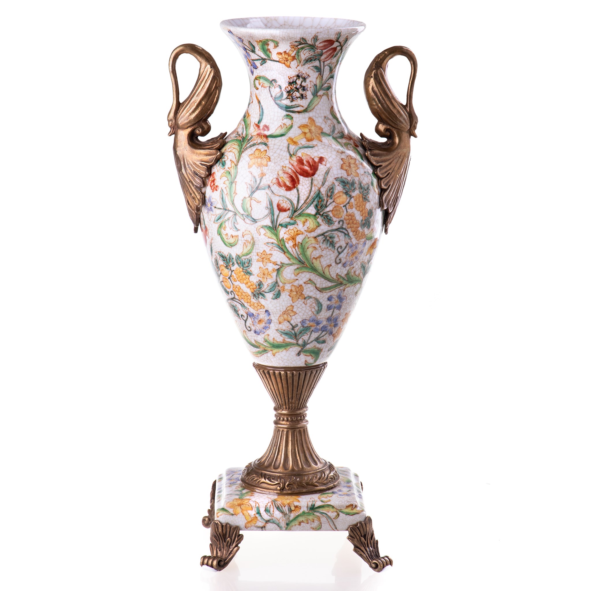 Kép a Porcelán-bronz váza