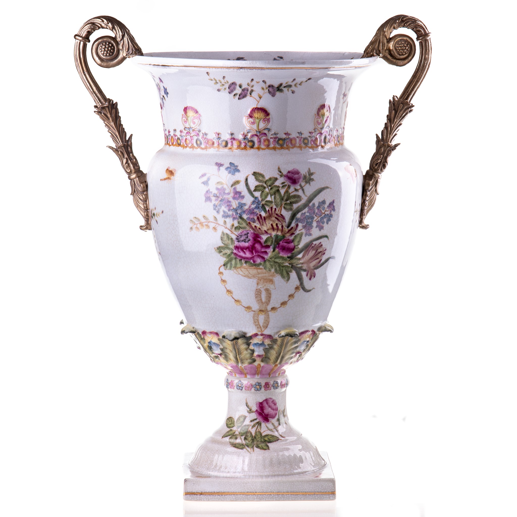 Kép a Porcelán-bronz váza