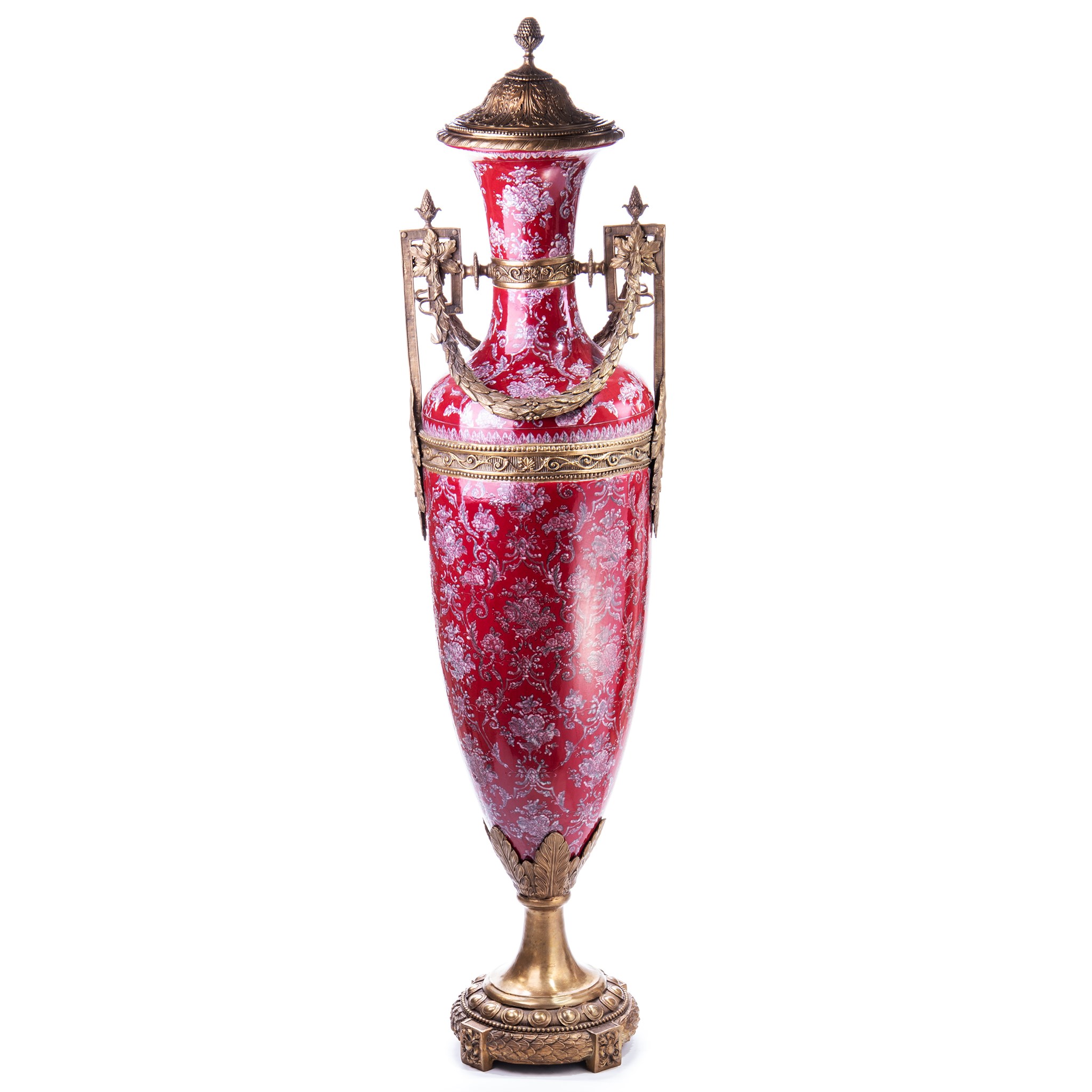 Kép a Porcelán-bronz váza