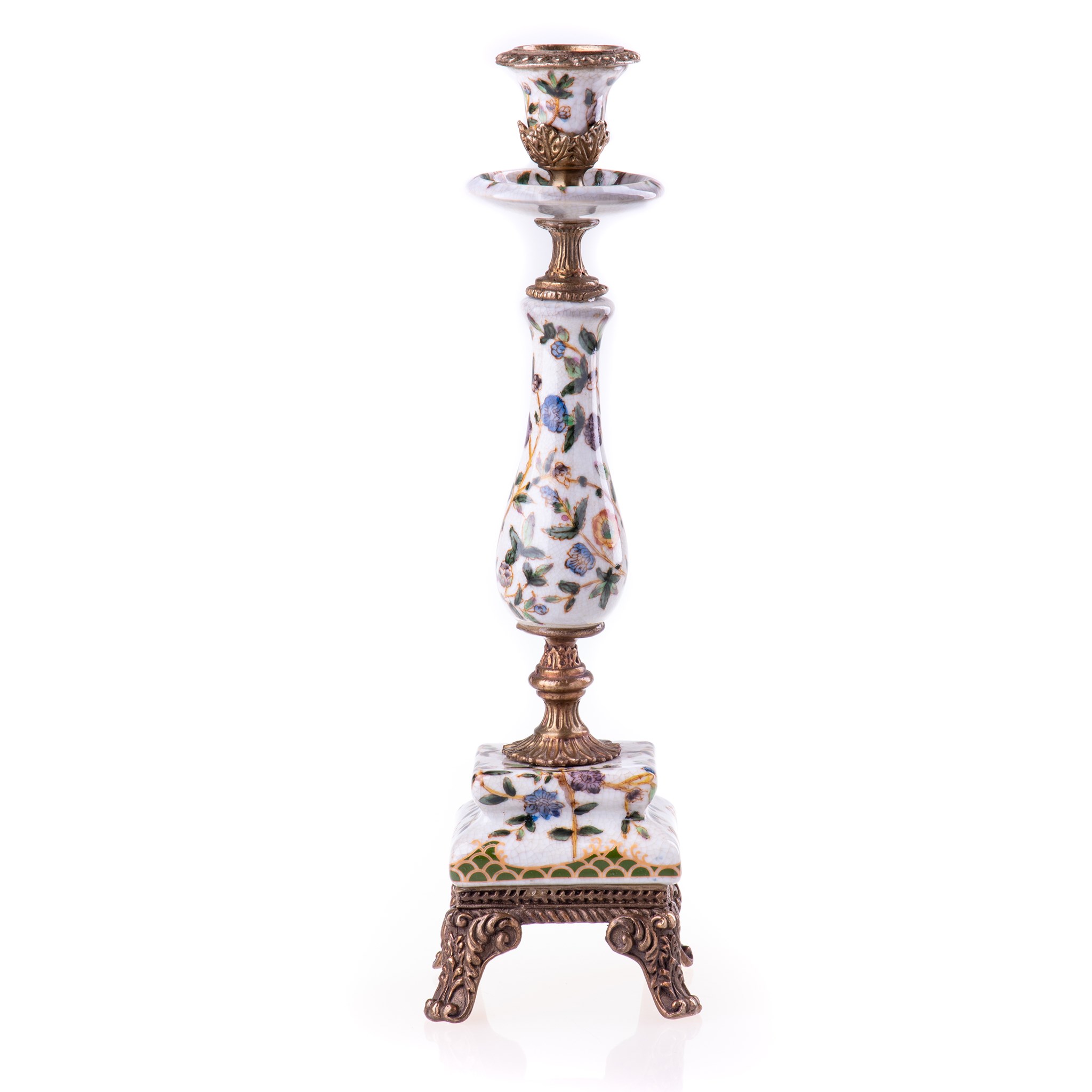Kép a Porcelán-bronz gyertyatartó
