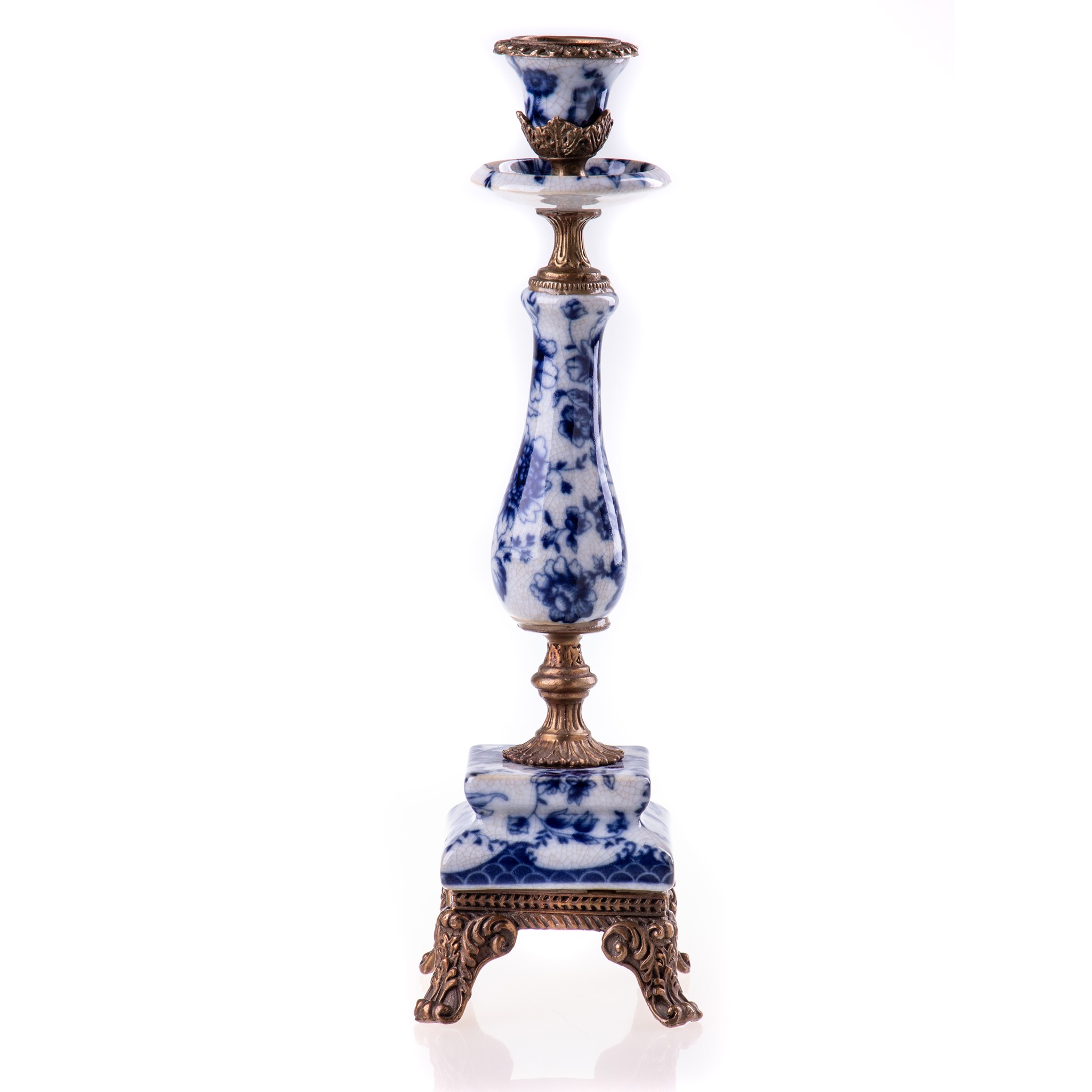 Kép a Porcelán-bronz gyertyatartó