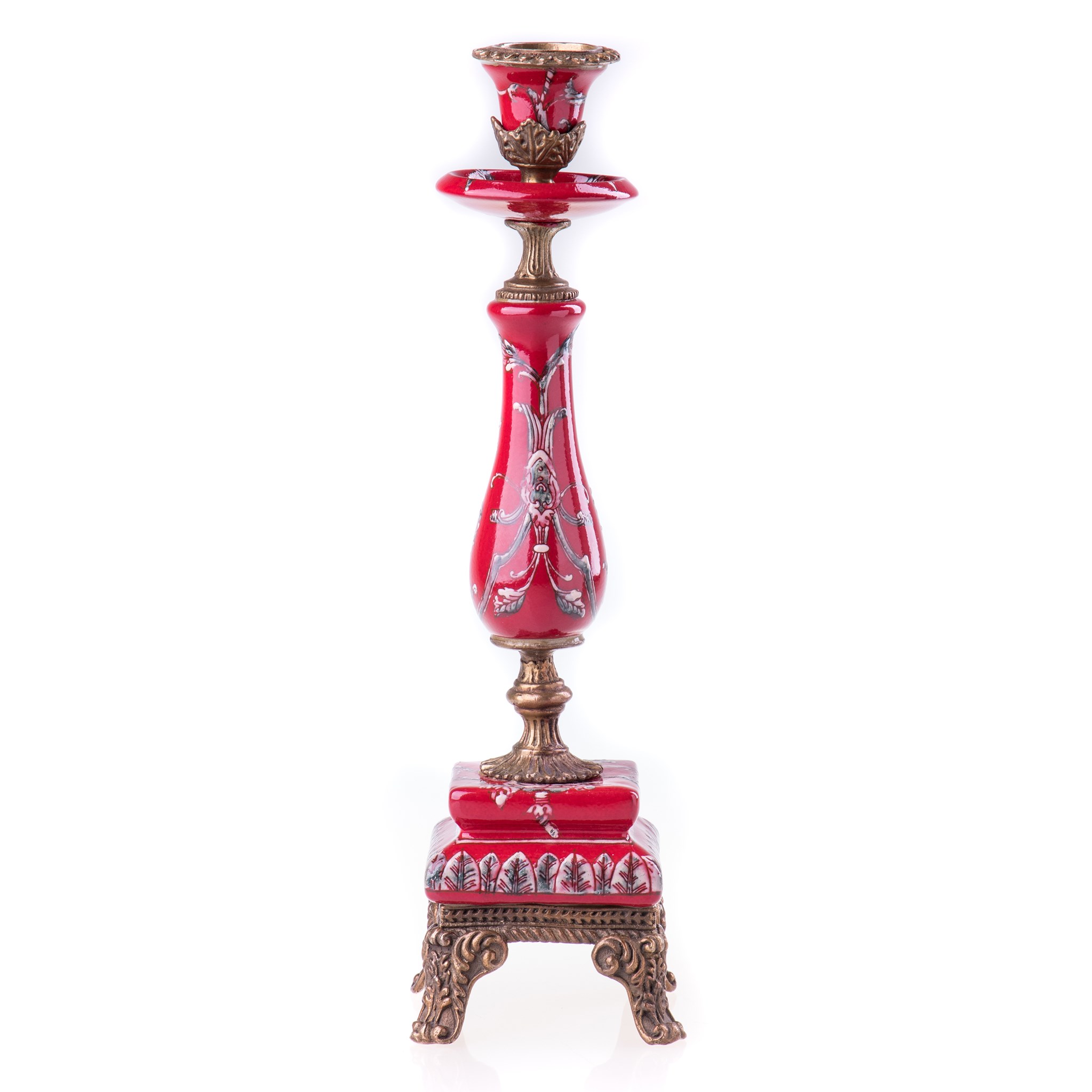 Kép a Porcelán-bronz gyertyatartó