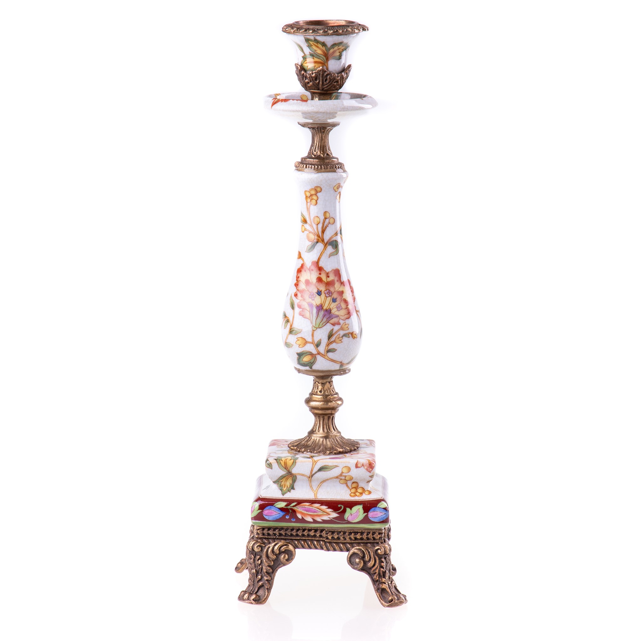 Kép a Porcelán-bronz gyertyatartó
