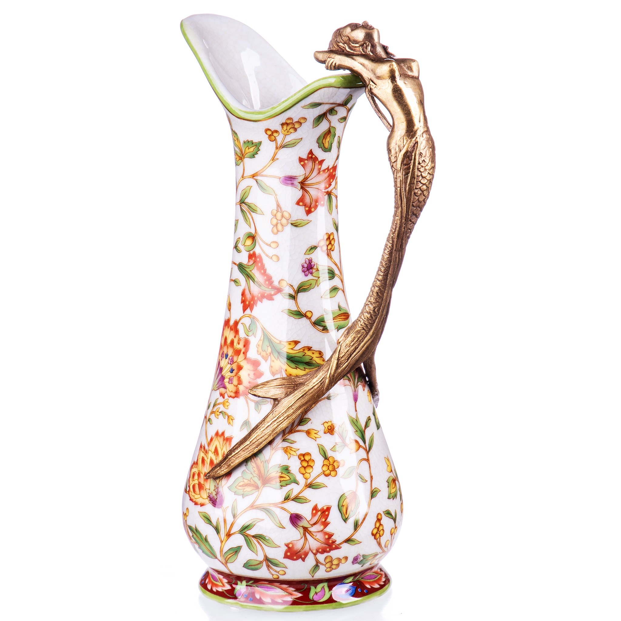 Kép a Porcelán-bronz Jugendstil kancsó