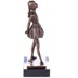 Táncoslány bronz szobor  képe