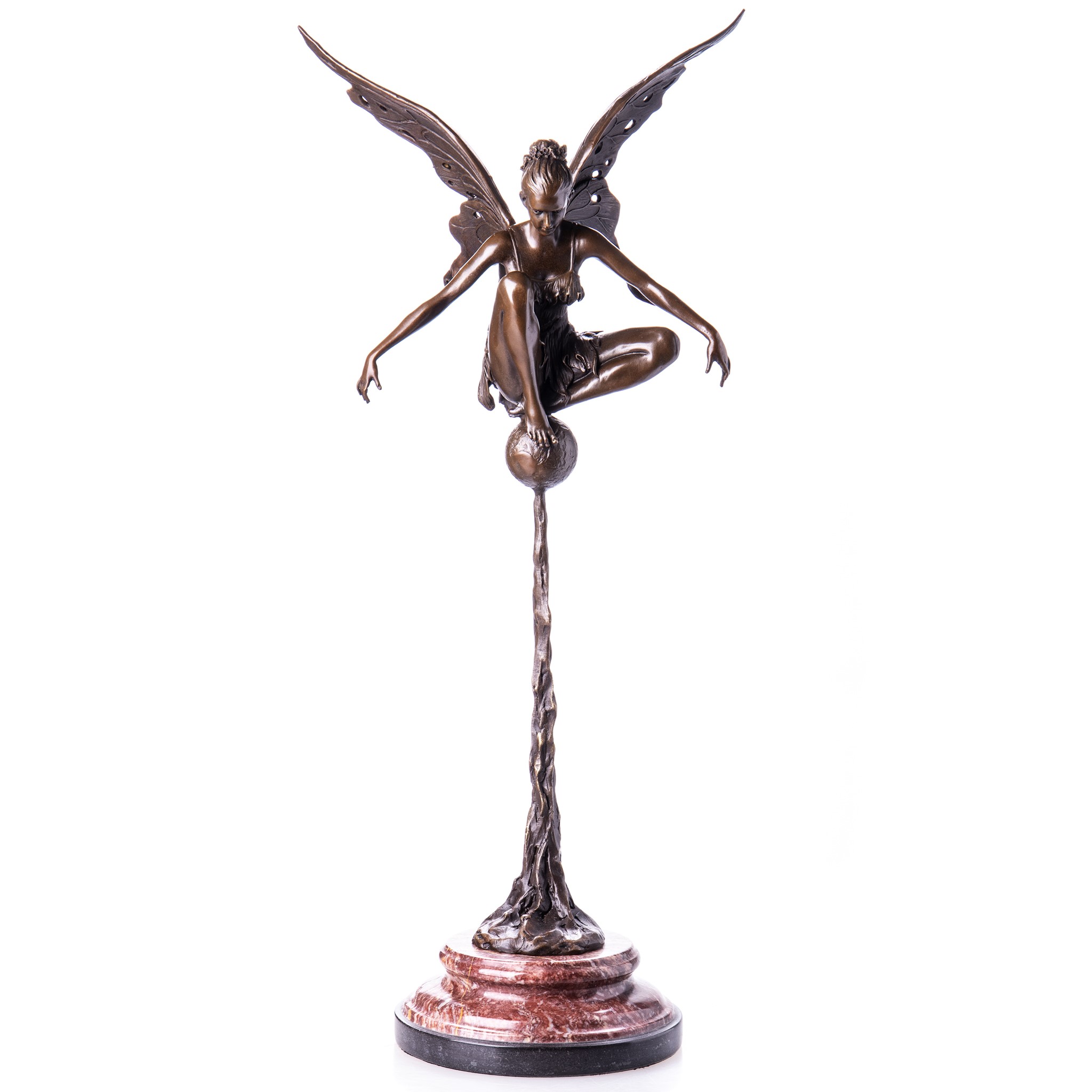 Kép a Tündér - bronz szobor, Jugendstil