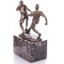 Labdarúgók - bronz szobor képe