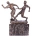 Labdarúgók - bronz szobor képe