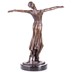 Táncosnő - bronz szobor, Art Deco képe