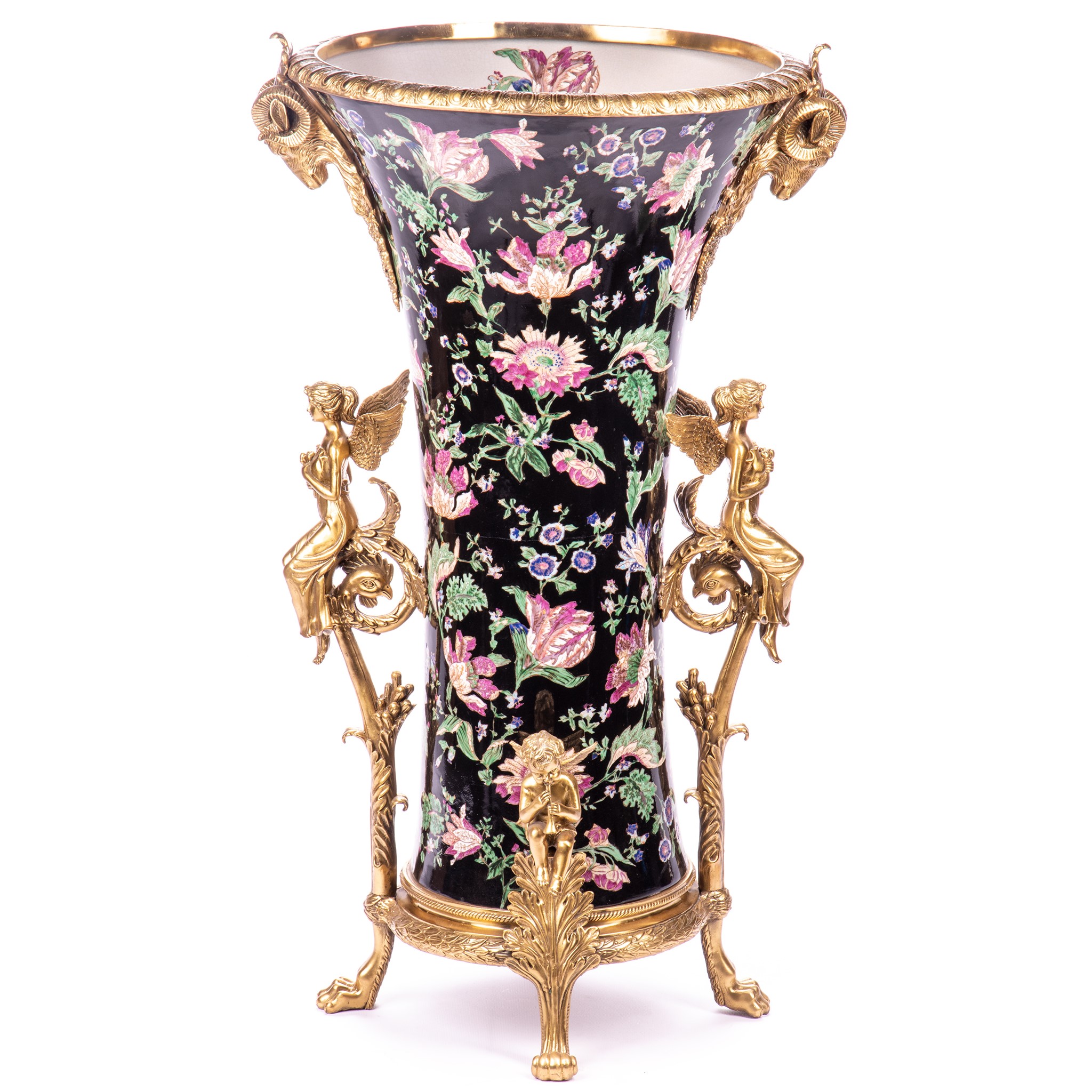 Kép a Porcelán-bronz váza
