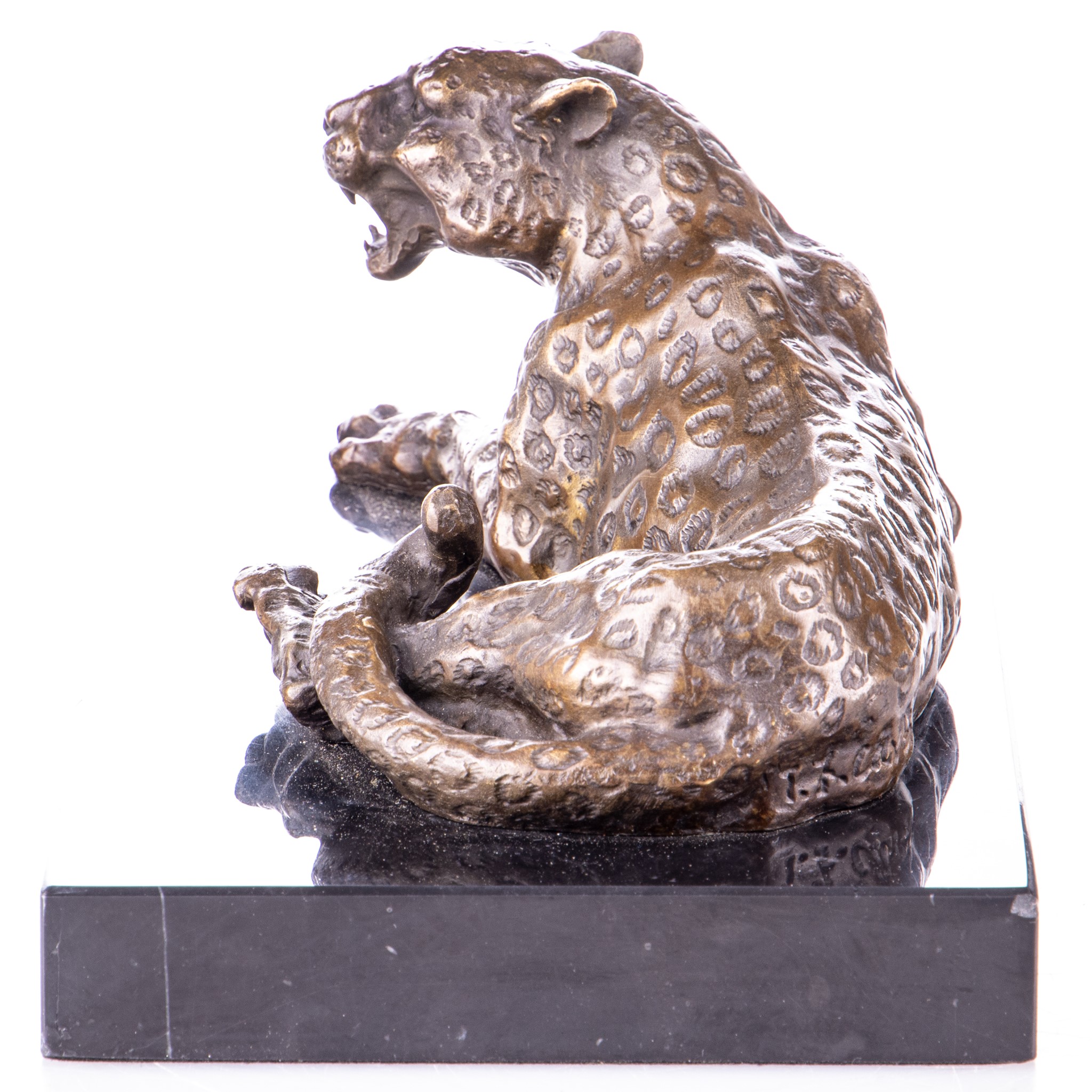 Kép a Leopárd - bronz szobor