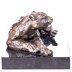 Leopárd - bronz szobor képe