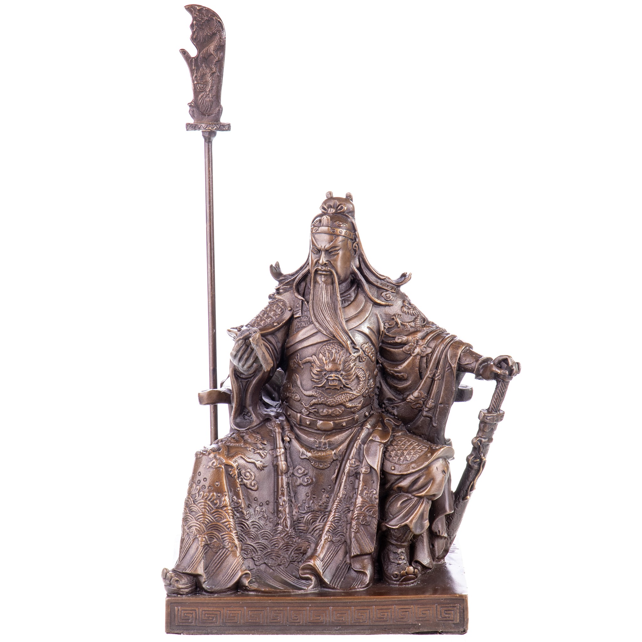 Kép a Guan Yu - bronz szobor