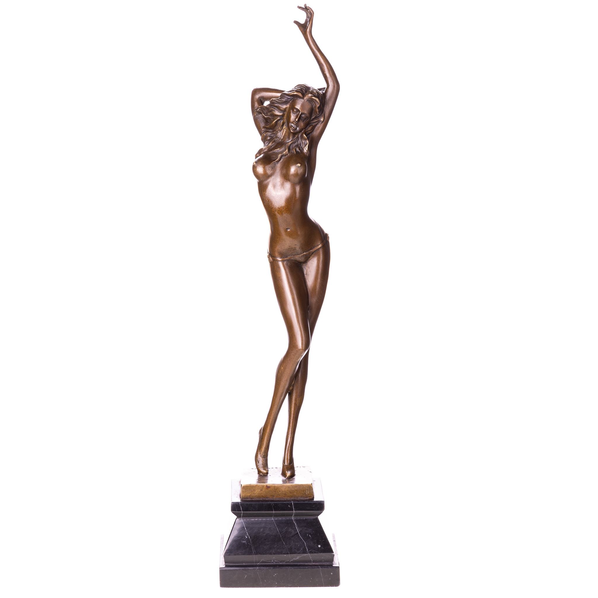 Kép a Női akt - modern bronz szobor