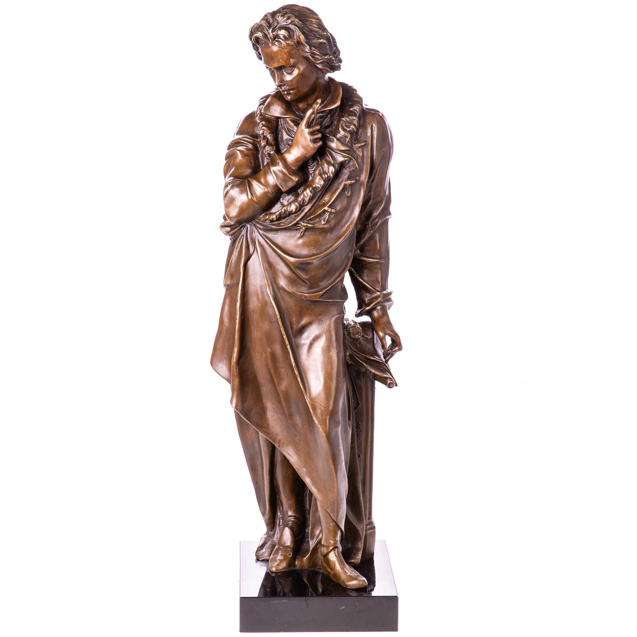 Kép a Beethoven - bronz szobor