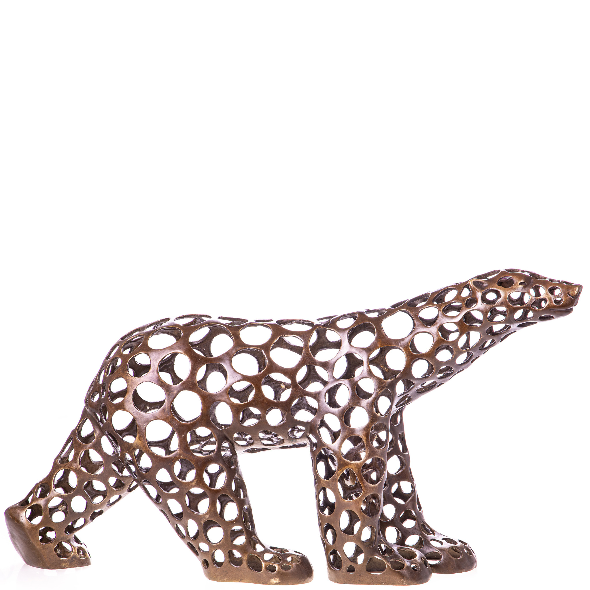 Kép a Jegesmedve - modern bronz szobor