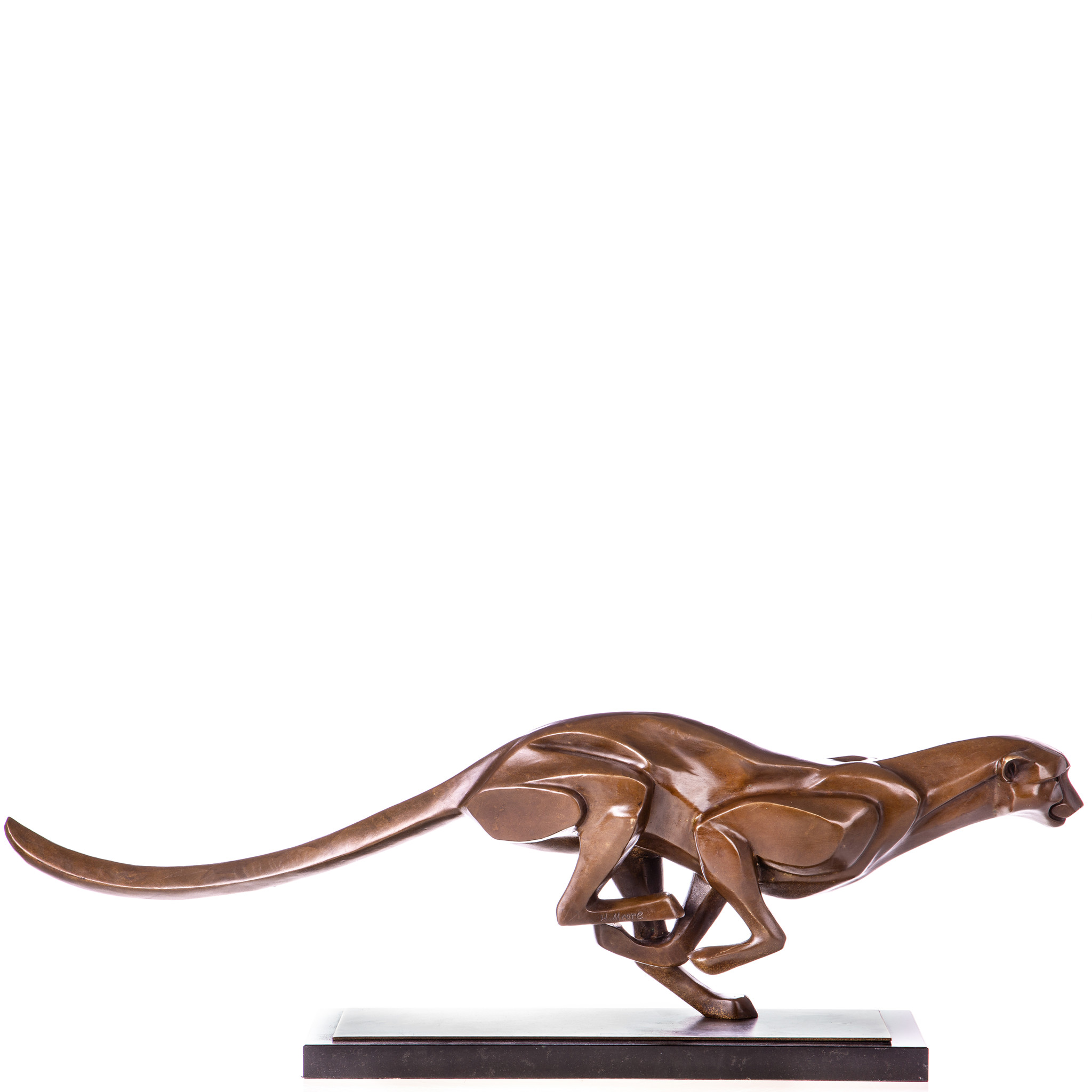 Kép a Párduc - modern bronz szobor