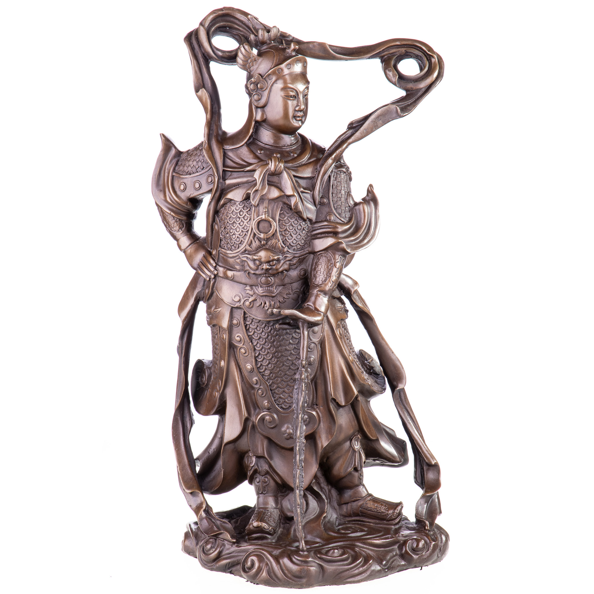 Weituo/Skanda - bronz szobor