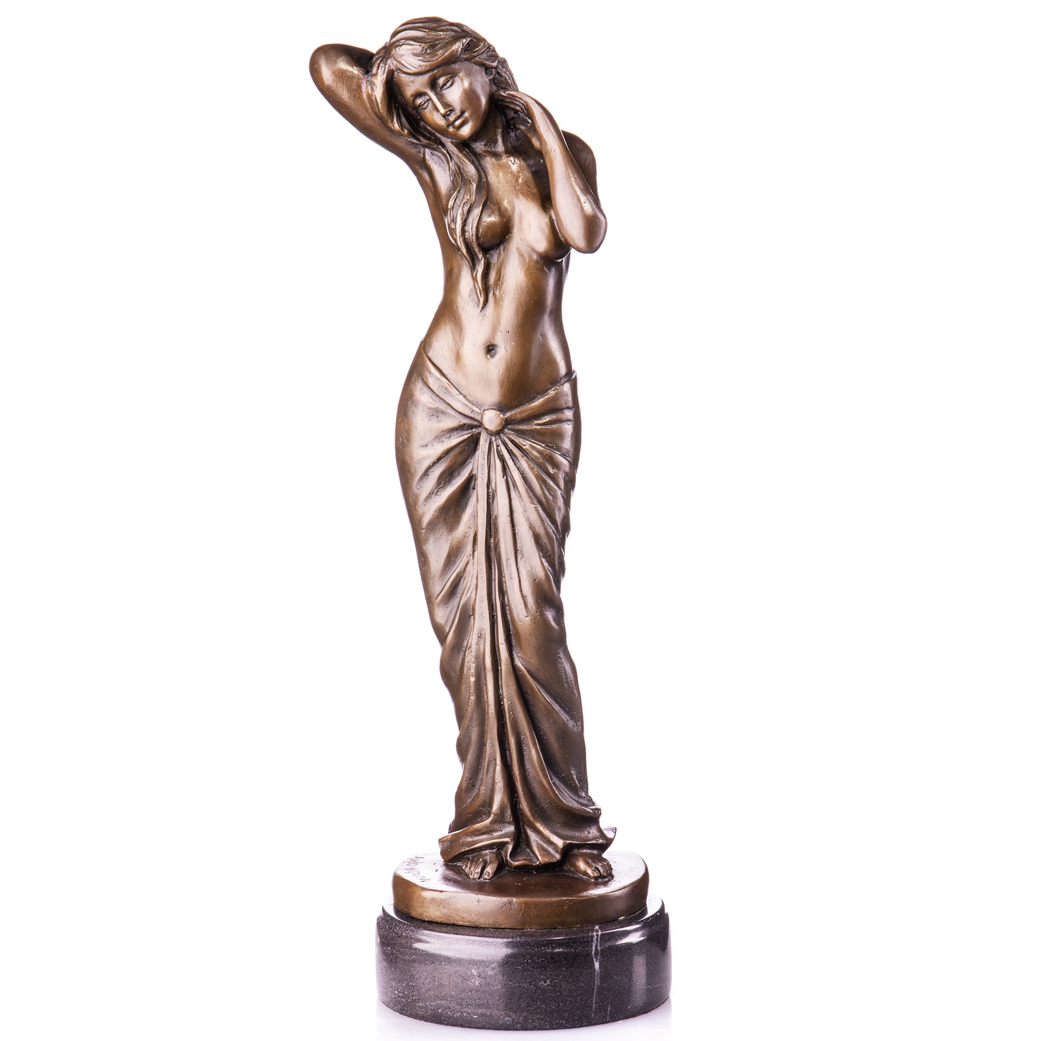 Kép a Női akt bronz szobor, Jugendstil 